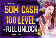 ✅ RİSKSİZ GTA ONLİNE 50M CASH+100 LEVEL 