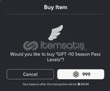 RIVALS +10 SEASON PASS LEVELS