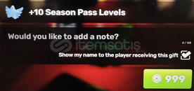 Rivals +10 Season Pass Levels