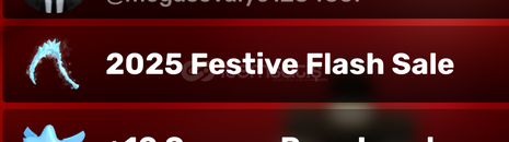 Rivals 2025 Festive Flash Sale