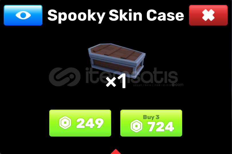 ⭐Rivals Spooky Skin Case 3X⭐ ⭐Rivals Spooky Skin Case 3X⭐