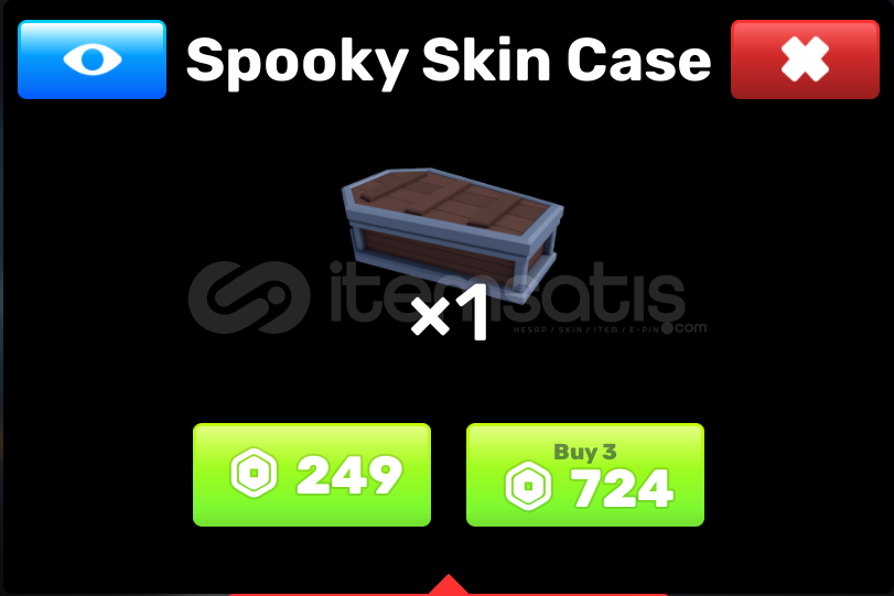 ⭐Rivals Spooky Skin Case 1X⭐ ⭐Rivals Spooky Skin Case 1X⭐