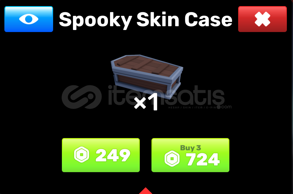 Rivals Spooky Skin Case x1 Rivals Spooky Skin Case x1