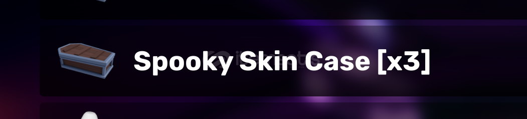 Rivals Spooky Skin Case x3 Rivals Spooky Skin Case x3