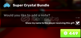 Rivals Super Crystal Bundle Rivals Super Crystal Bundle