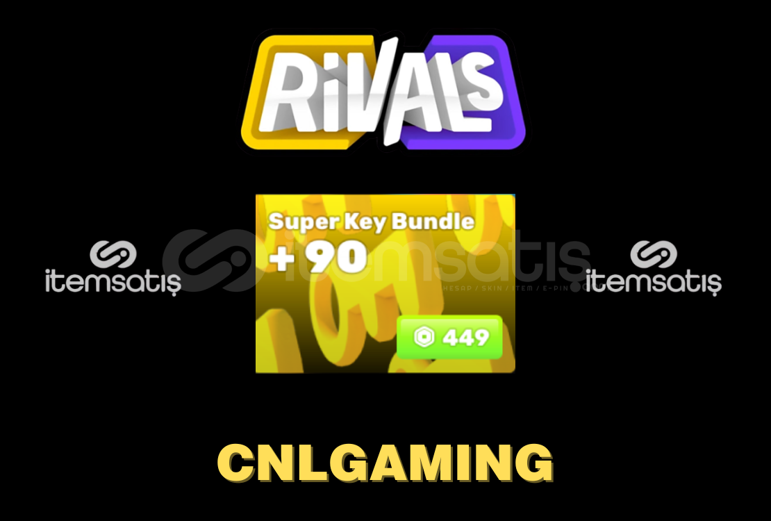 Rivals - Super Key Bundle (x90) - 449 (Gift) Rivals - Super Key Bundle (x90) - 449 (Gift)