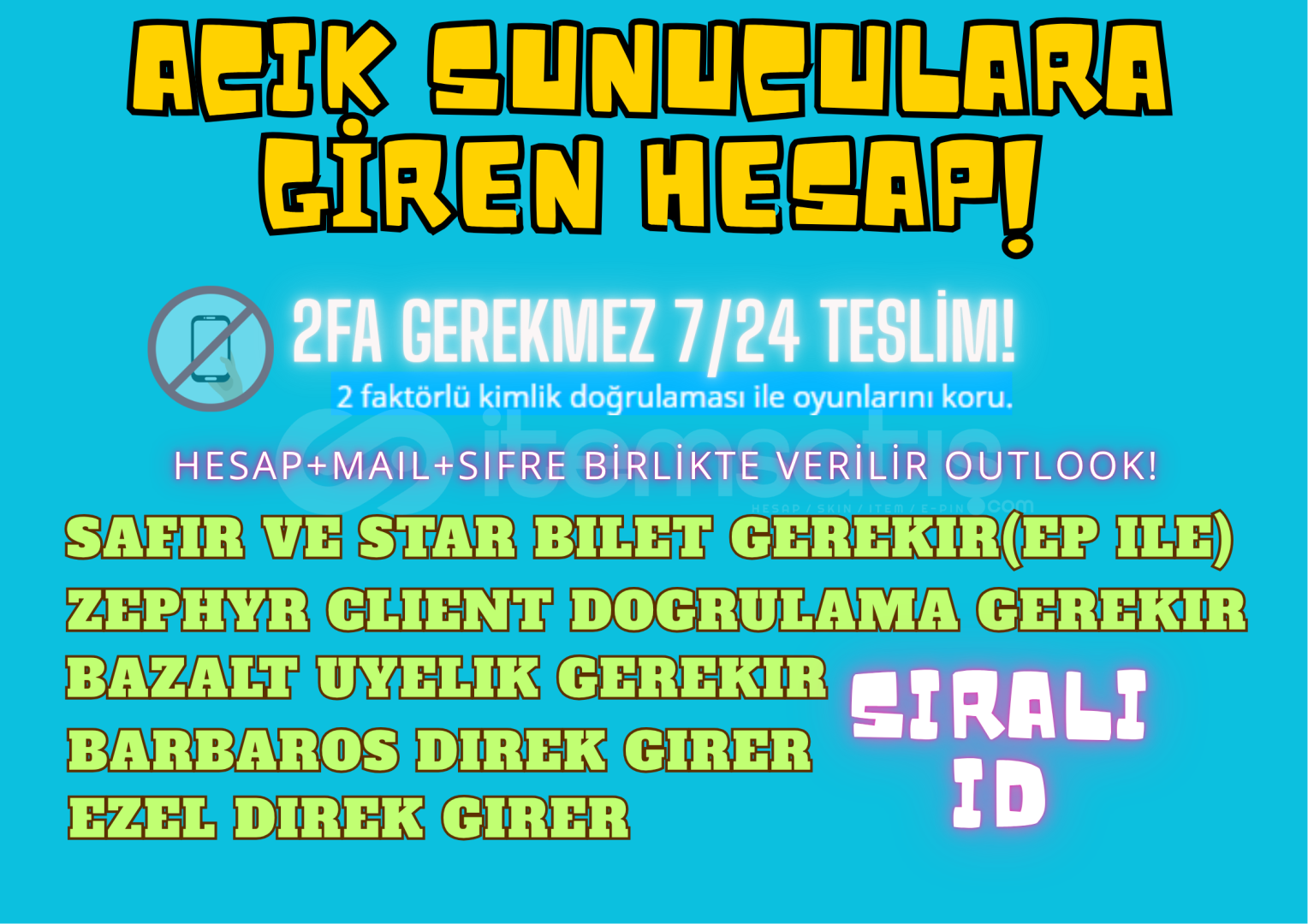 RO 1MAILX6ID AÇIK SUNUCULARA GİREN HESAP NO2FA RO 1MAILX6ID AÇIK SUNUCULARA GİREN HESAP NO2FA