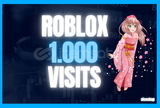 ✨• ROBLOX 1,000 VİSİTS [SİTENİN EN UCUZU] !!