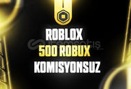 ⭐ROBLOX 500 ROBUX KOMİYONSUZ!⭐