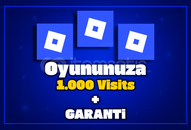 ✨ Roblox 1.000 (Bin) Visits + Garanti✨