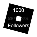 Roblox 1000 Follower