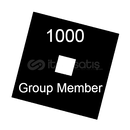 Roblox 1000 Group Member