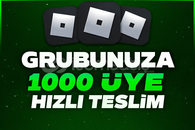ROBLOX 1000 GRUP ÜYESİ