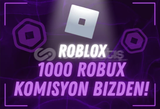 Roblox 1000 Robux (1428) Komisyon bizden!