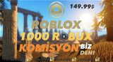 ⭐️ Roblox 1000 Robux (1429) (KOMISYON DAHIL!)