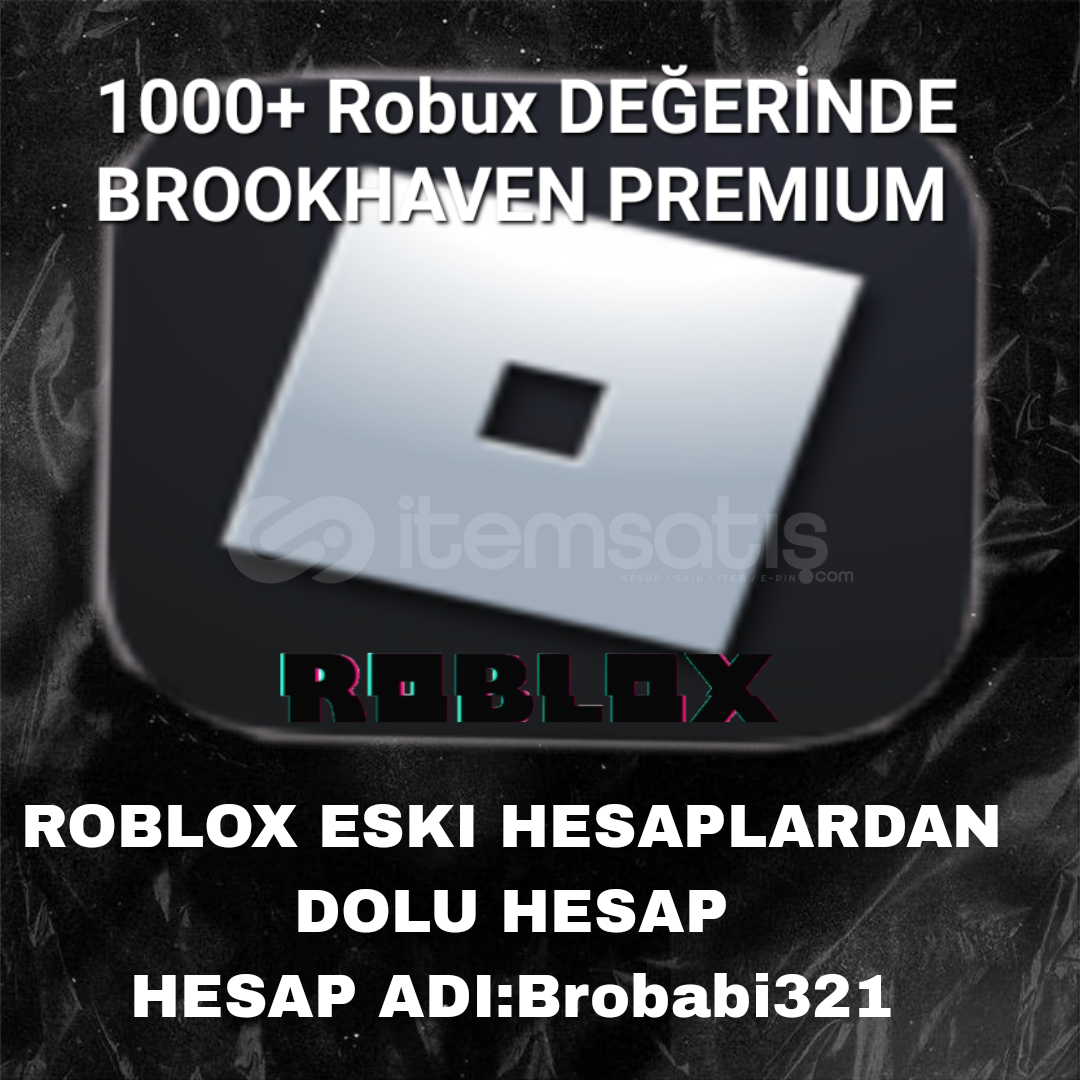 ROBLOX 1000+ ROBUX DEĞERINDE  ROBLOX 1000+ ROBUX DEĞERINDE
