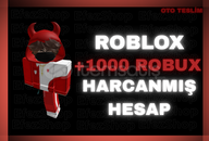 ⭐️ROBLOX 1.000+ ROBUX HARCANMIŞ HESAP⭐️