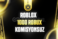 ⭐ROBLOX 1000 ROBUX KOMİYONSUZ!⭐