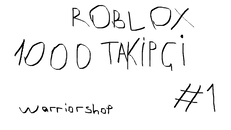 ⭐Roblox 1000 Takipçi⭐