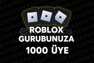 Roblox 1000 Üye Gurubunuza