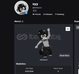 ROBLOX 1.2K ROBUXLU KIZ HESABI