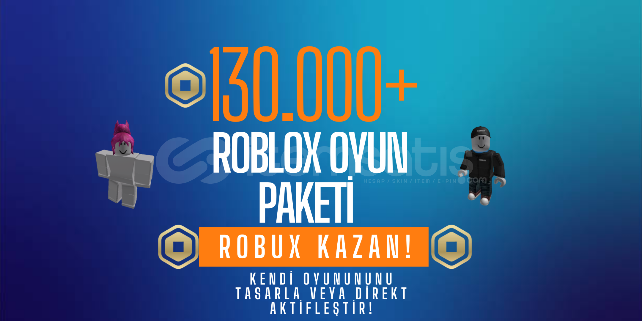 Roblox 130.000+ Oyun Paketi Roblox 130.000+ Oyun Paketi