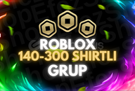 ⭐ROBLOX 140-300 SHIRTLI GRUP⭐