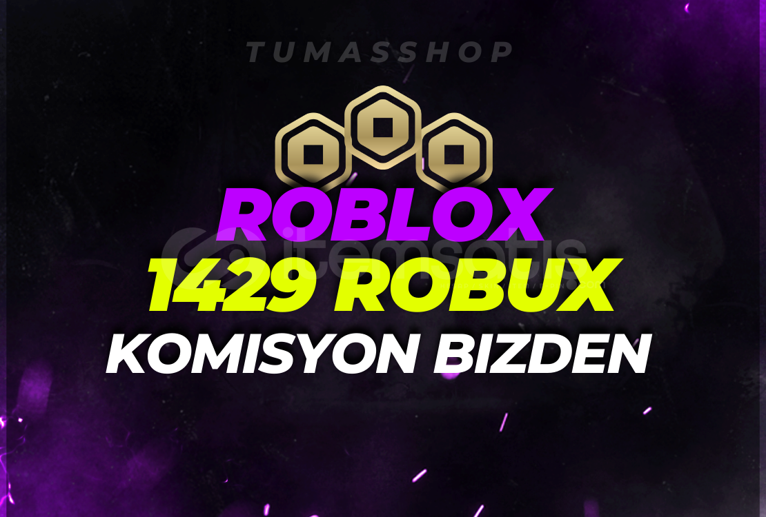 ⭐1429 Robux | Komisyon Bizden ⭐1429 Robux | Komisyon Bizden