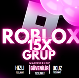 Roblox 15X Robux Garantili Random Grup