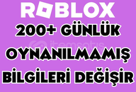 ⭐️ Roblox ⭐️ 200 GÜNLÜK TEMİZ HESAP