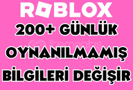 ⭐️ Roblox ⭐️ 200+ GÜNLÜK TEMİZ HESAP