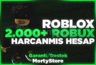 ⭐️ROBLOX 2.000+ ROBUX HARCANMIŞ HESAP⭐️