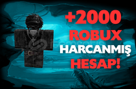 ⭐ROBLOX 2.000+ ROBUX HARCANMIŞ HESAP⭐