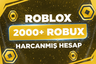 ⭐ROBLOX 2000+ ROBUX HARCANMIŞ HESAP!⭐ ⭐ROBLOX 2000+ ROBUX HARCANMIŞ HESAP!⭐
