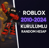 Roblox 2010-2024 roblox random hesabı 