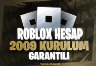 Roblox 2009 Kurulum Garantili Hesap