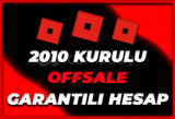  Roblox 2010 Kayıtlı Hesap [Mega Vip]