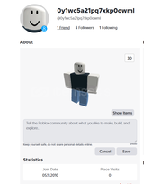 Roblox 2010 Kurulum hesap