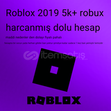 Roblox 2019 dolu hesap