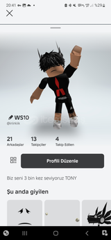 Roblox 2020 10k total hesap