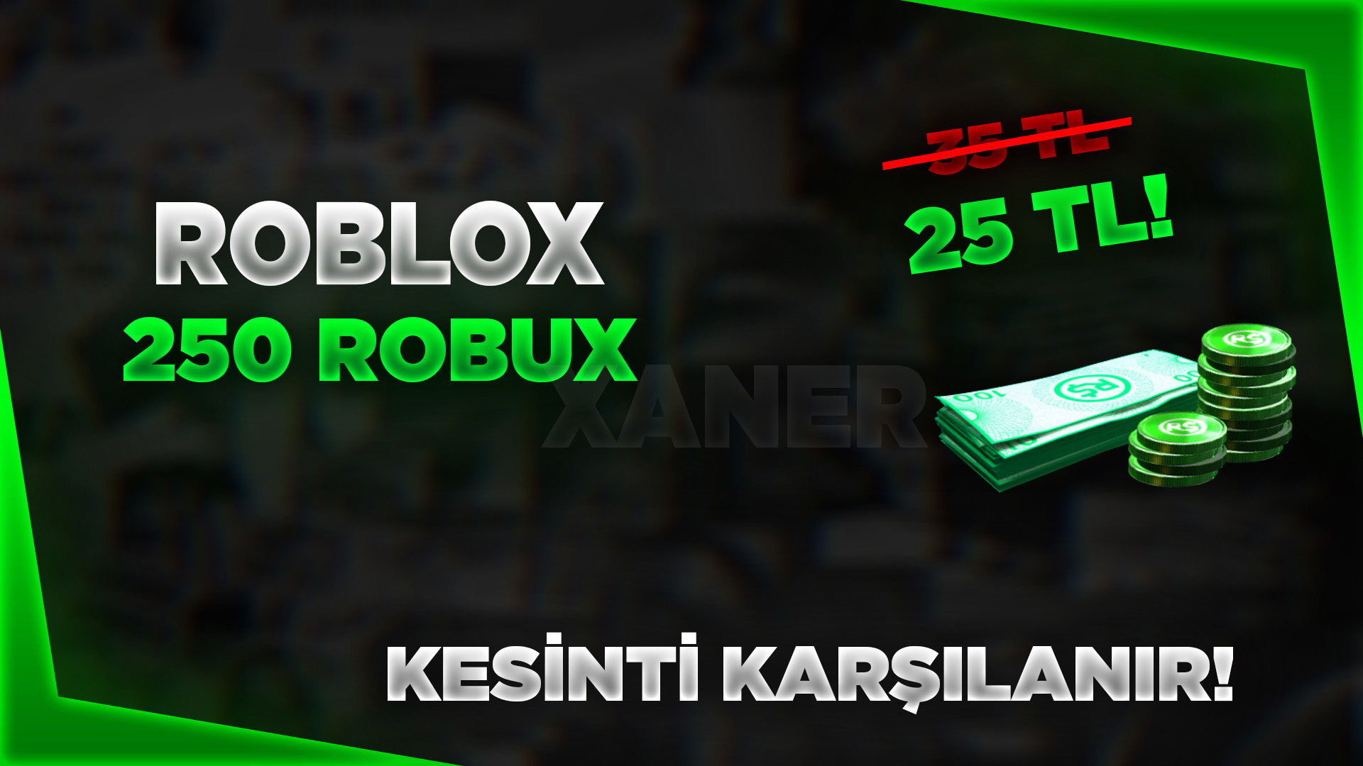 ROBLOX 250 ROBUX KOMİSYON KARŞILANIR! - 1134210 | İtemsatış