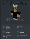 Roblox 32k total limited valueli hesap!