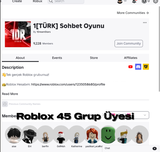 Roblox 45 Grup Üyesi