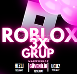 Roblox 3X Robux Garantili Random Grup