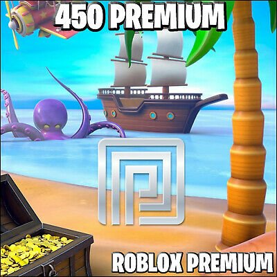 Roblox 450 Robux + Premium 49.99