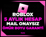 Roblox 5 Aylık Hesap | Garanti