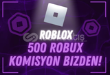 Roblox 500 Robux (715) Komisyon Bizden