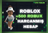 ⭐️ROBLOX 500+ ROBUX HARCANMIŞ HESAP⭐️