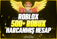 ⭐️ROBLOX 500+ ROBUX HARCANMIŞ HESAP⭐️