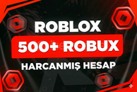 ⭐ROBLOX 500+ ROBUX HARCANMIŞ HESAP!⭐ ⭐ROBLOX 500+ ROBUX HARCANMIŞ HESAP!⭐